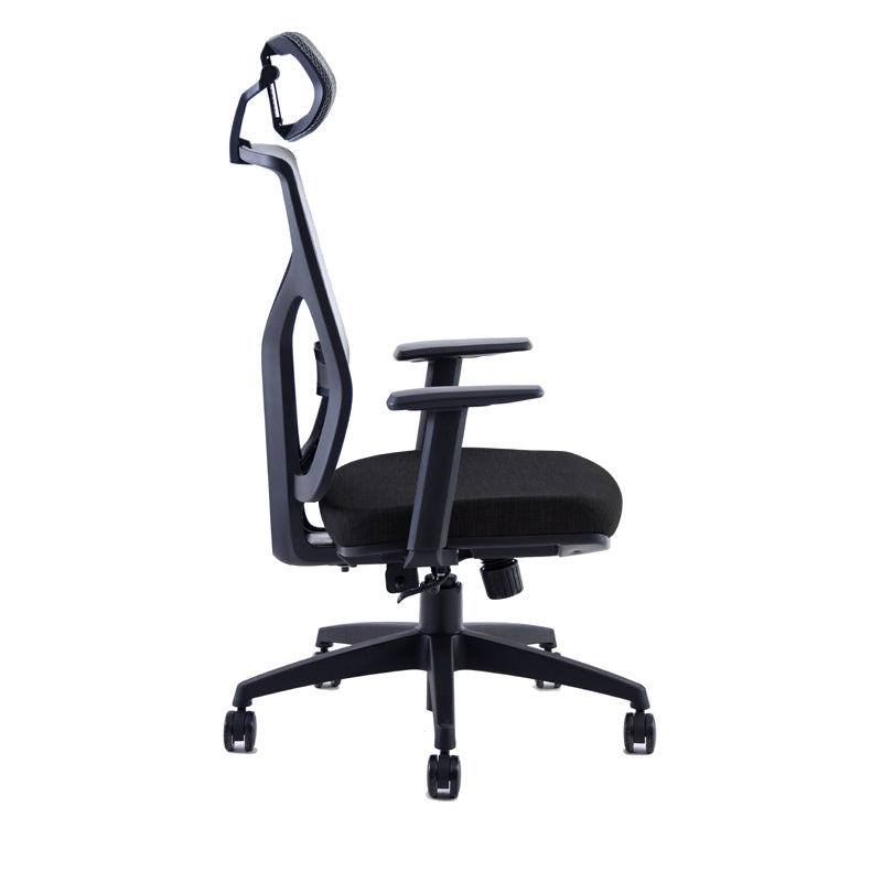 Silla Cool con Cabezal Base negra